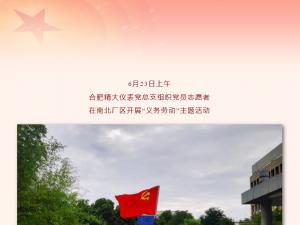忠誠(chéng)向黨，行動(dòng)踐行——精大黨總支部組織開(kāi)展“義務(wù)